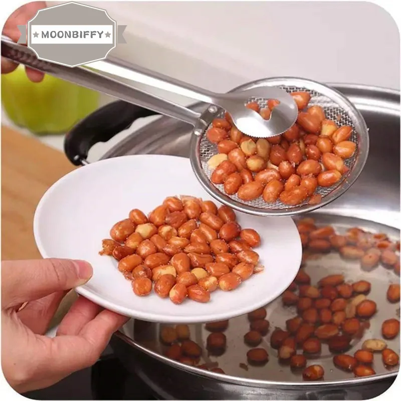 Stainless Steel Multi-functional Filter Spoon with Food Clip Kitchen Oil-Frying Salad Filter Strainer Cooking Accessories
Stainless Steel Multi-functional Filter Spoon with Food Clip Kitchen Oil-Frying Salad Filter Strainer Cooking Accessories
