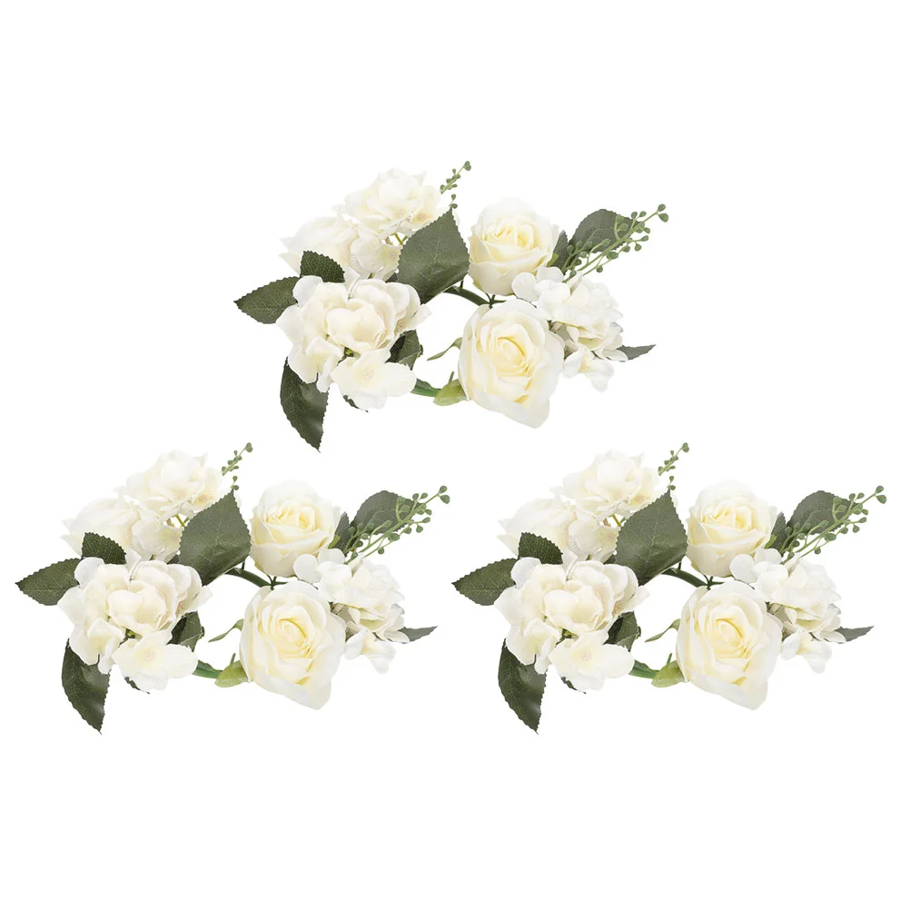 3 Pcs Rings Wreaths Wedding Table Decor Rings Decor Artificial Rose Wreath Wreaths Nativity Ornaments
3 Pcs Rings Wreaths Wedding Table Decor Rings Decor Artificial Rose Wreath Wreaths Nativity Ornaments