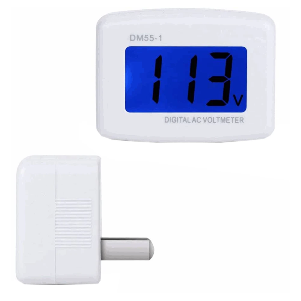 Modern AC Voltmeter Plug Voltmeter LCD Digital Display Voltmeter Tester LCD Digital Voltmeter for Office Factory Laboratory Home
Modern AC Voltmeter Plug Voltmeter LCD Digital Display Voltmeter Tester LCD Digital Voltmeter for Office Factory Laboratory Home