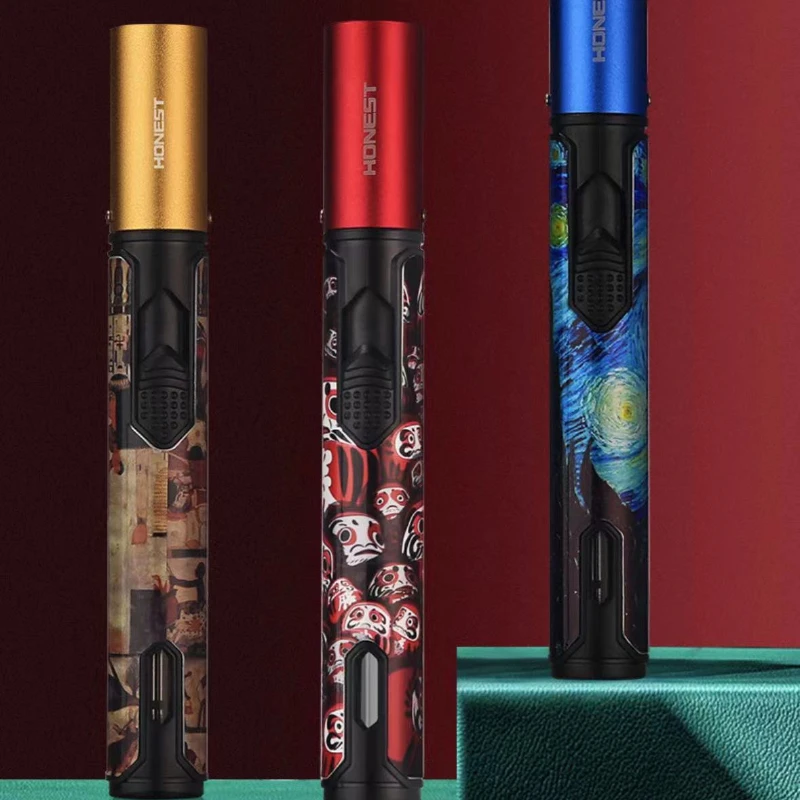 HONEST Pen Airbrush Jet бутановый металлический газовый предмет для кухни ветрозащитная