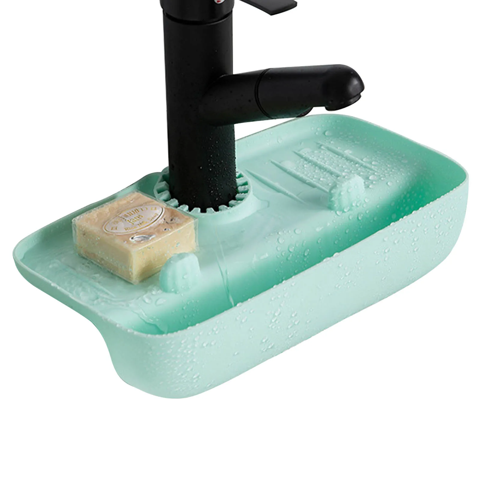 New Faucet Handle Drainage Mat Drip Catcher Tray Kitchen Sink Splash Guard Faucet Handle Drip Catcher Tray With Sponge Draining
New Faucet Handle Drainage Mat Drip Catcher Tray Kitchen Sink Splash Guard Faucet Handle Drip Catcher Tray With Sponge Draining