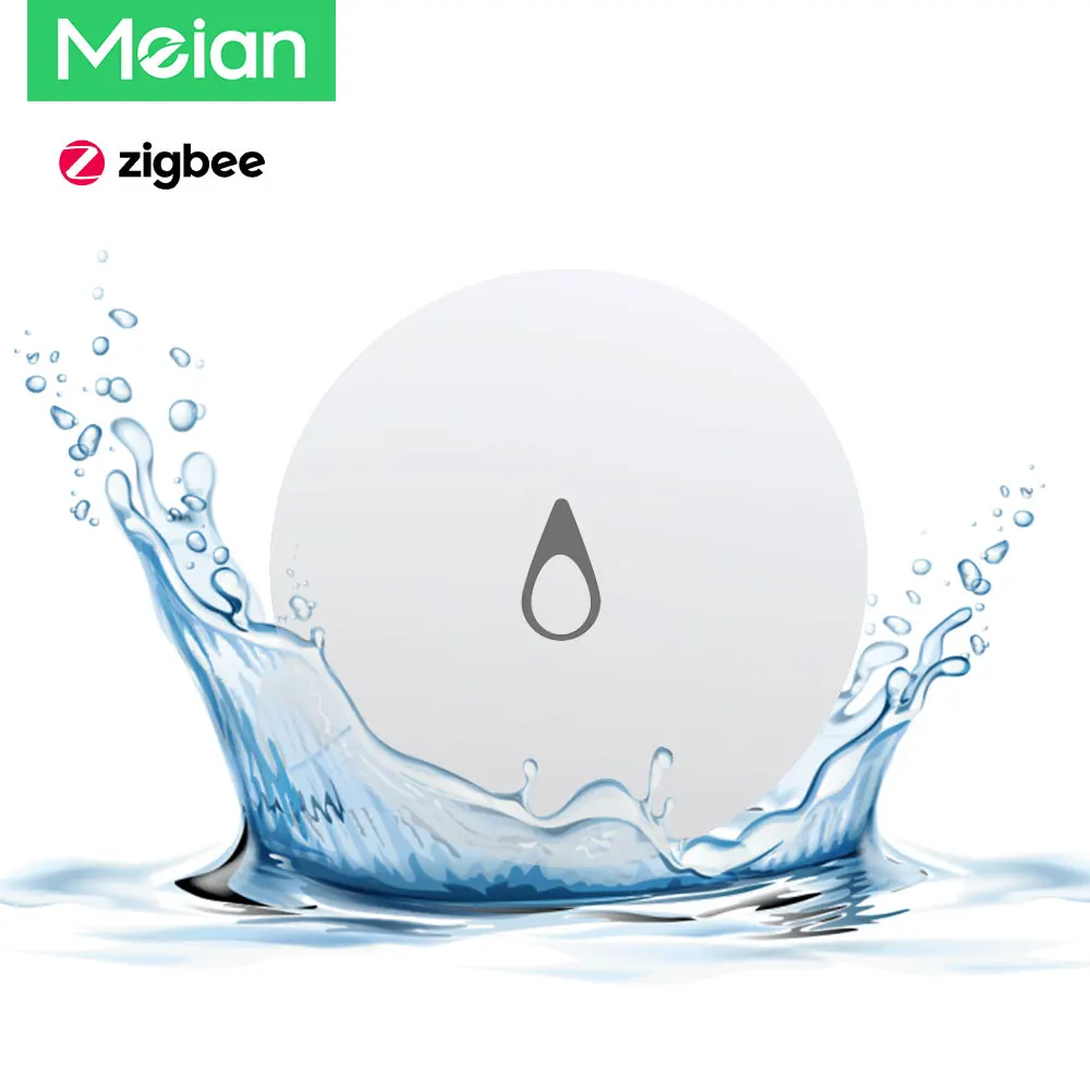 Датчик протечки воды Meian ZigBee
Датчик протечки воды Meian ZigBee
