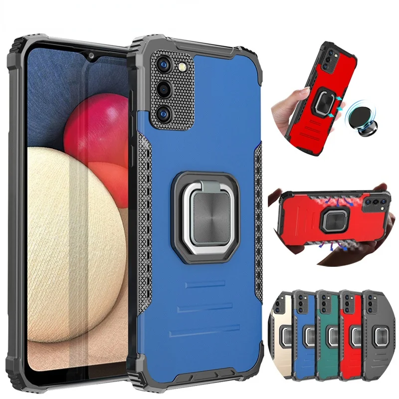 Shockproof Ring Phone Case For Samsung A02S A03S Magnetic Armor Bracket Protective Cover For Galaxy A20 A30 A50S A70S A01 A02S
Shockproof Ring Phone Case For Samsung A02S A03S Magnetic Armor Bracket Protective Cover For Galaxy A20 A30 A50S A70S A01 A02S