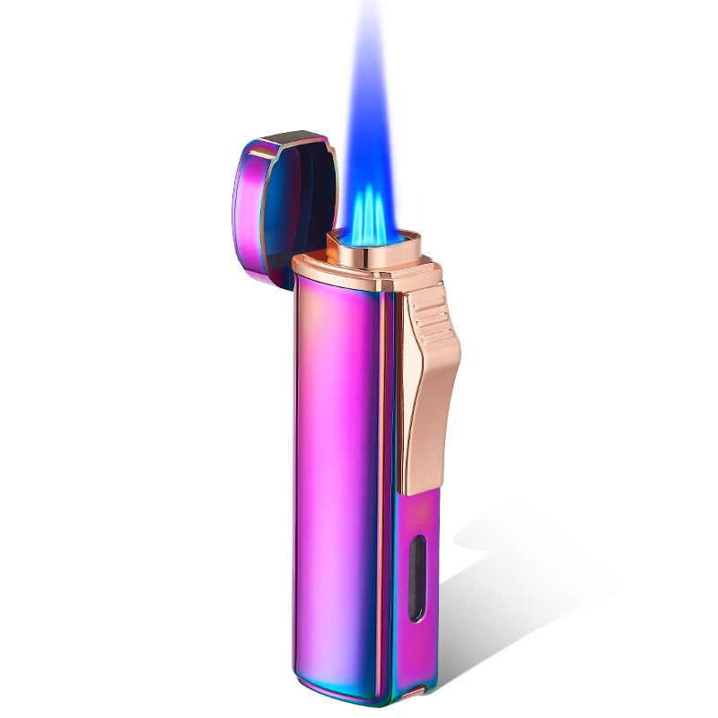 2022 New Windproof Three Nozzles Cigar Gas Lighters Jet Metal Torch Turbo Butane Cigarettes Lighter Spray Gun Gadgets Men Gift
2022 New Windproof Three Nozzles Cigar Gas Lighters Jet Metal Torch Turbo Butane Cigarettes Lighter Spray Gun Gadgets Men Gift
