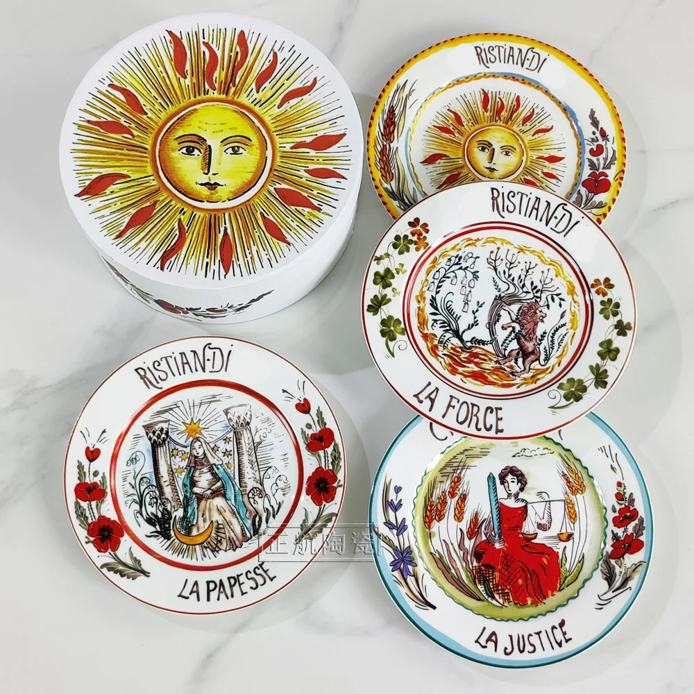 8 Inch Bone China Steak Western Food Plate Home Party Dinner Dim New European Style Sum Salad Disc Ceramic Tableware Gift Box
8 Inch Bone China Steak Western Food Plate Home Party Dinner Dim New European Style Sum Salad Disc Ceramic Tableware Gift Box