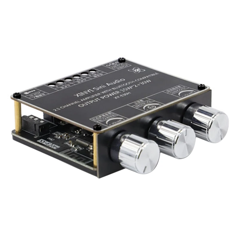 XY-E30H 2.1 Channel Bluetooth 5.1 Audio Power Amplifier Board Module High And Low 15Wx2+30W Subwoofer Amplifier Speaker
XY-E30H 2.1 Channel Bluetooth 5.1 Audio Power Amplifier Board Module High And Low 15Wx2+30W Subwoofer Amplifier Speaker
