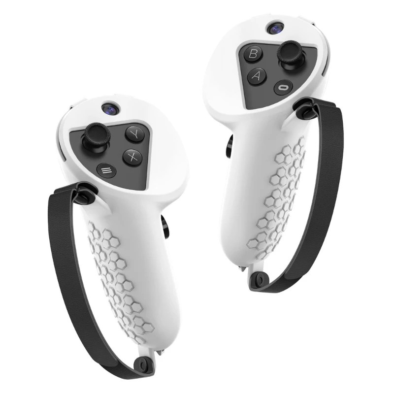Controller Silicone Grip Cover for Quest pro VR Handle Protective Cover Anti-dirt Controller Cover Adjustable Strap
Controller Silicone Grip Cover for Quest pro VR Handle Protective Cover Anti-dirt Controller Cover Adjustable Strap