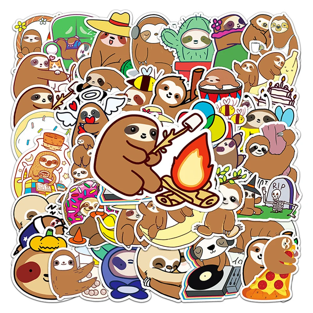 10/30/50PCS New Sloth Cartoon Personality Creative Computer Suitcase Mobile Phone Chair Decoration Waterproof Sticker Wholesale
10/30/50PCS New Sloth Cartoon Personality Creative Computer Suitcase Mobile Phone Chair Decoration Waterproof Sticker Wholesale