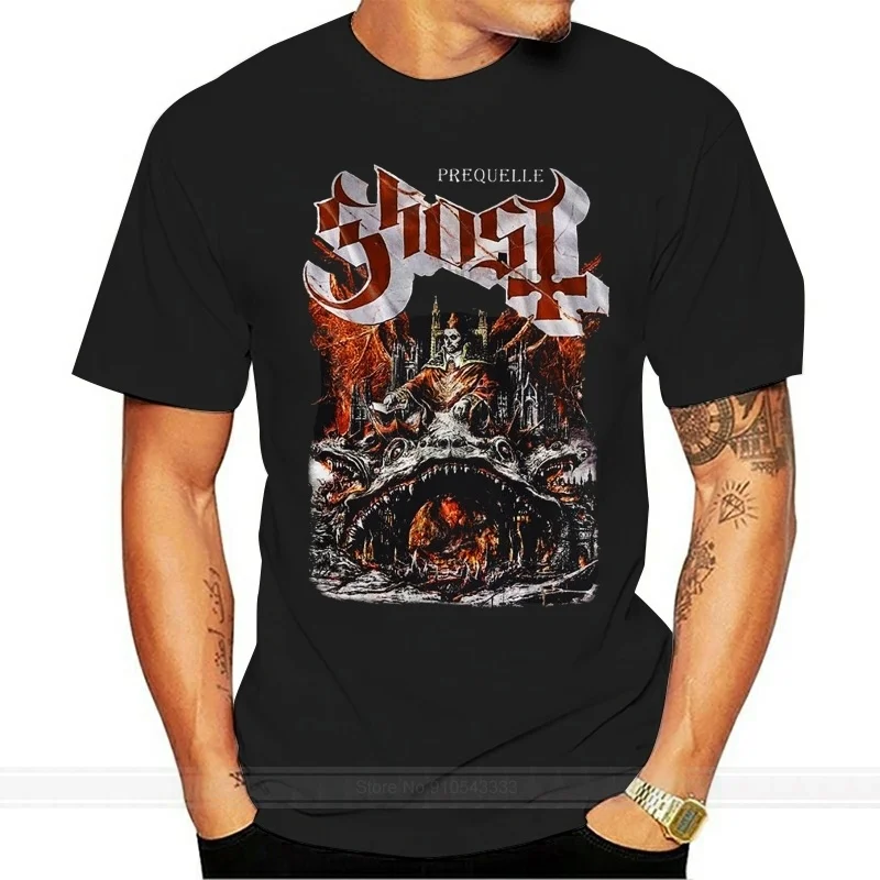 Мужская футболка Ghost bc, хлопковая Футболка с металлическим блеском, Размер 2XL
Мужская футболка Ghost bc, хлопковая Футболка с металлическим блеском, Размер 2XL