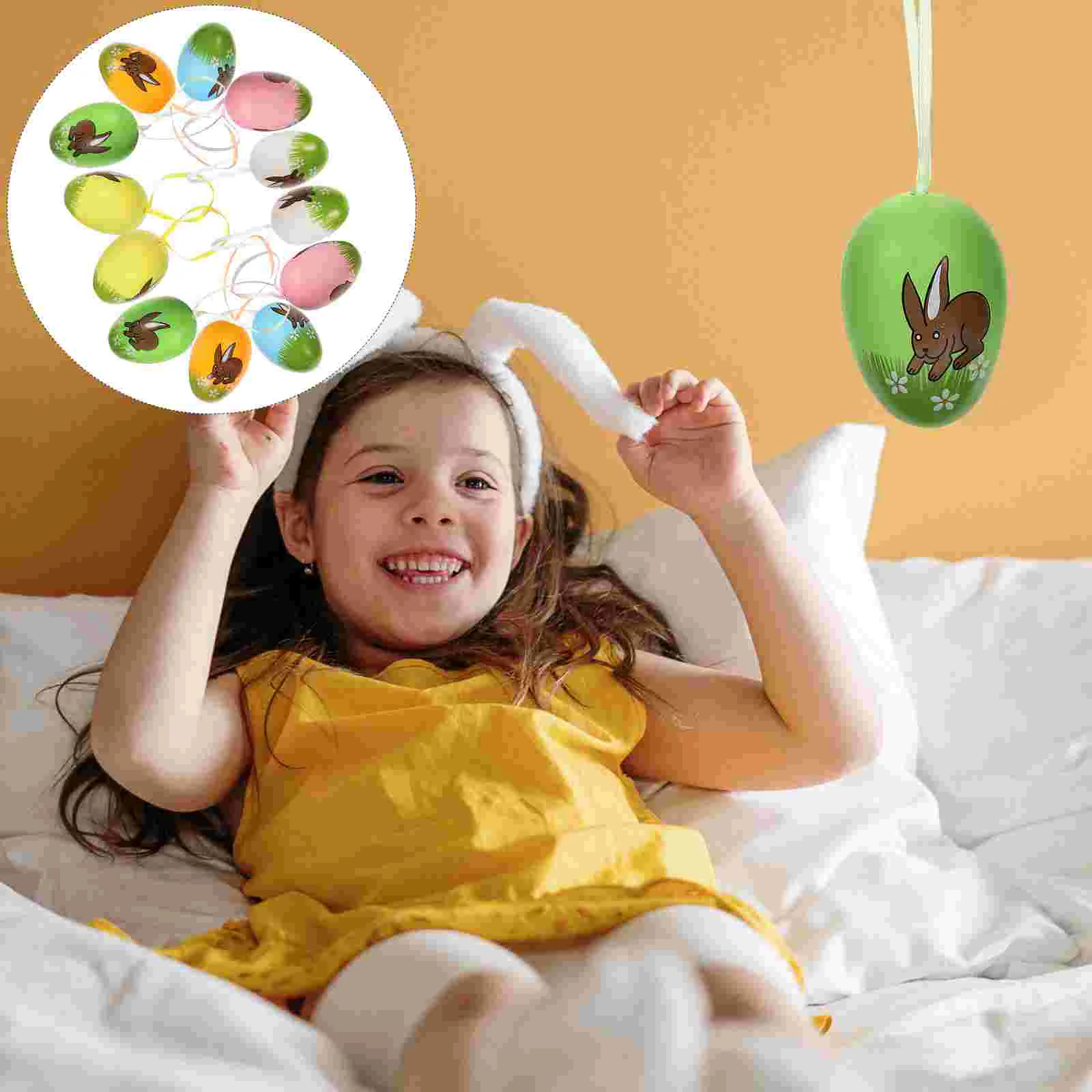 Easter Egg Decoration Eggs Hanging Decorations Tree Pendant Party Ornaments Holiday Crafts Favors Basket Gifts Supplies Craft
Easter Egg Decoration Eggs Hanging Decorations Tree Pendant Party Ornaments Holiday Crafts Favors Basket Gifts Supplies Craft