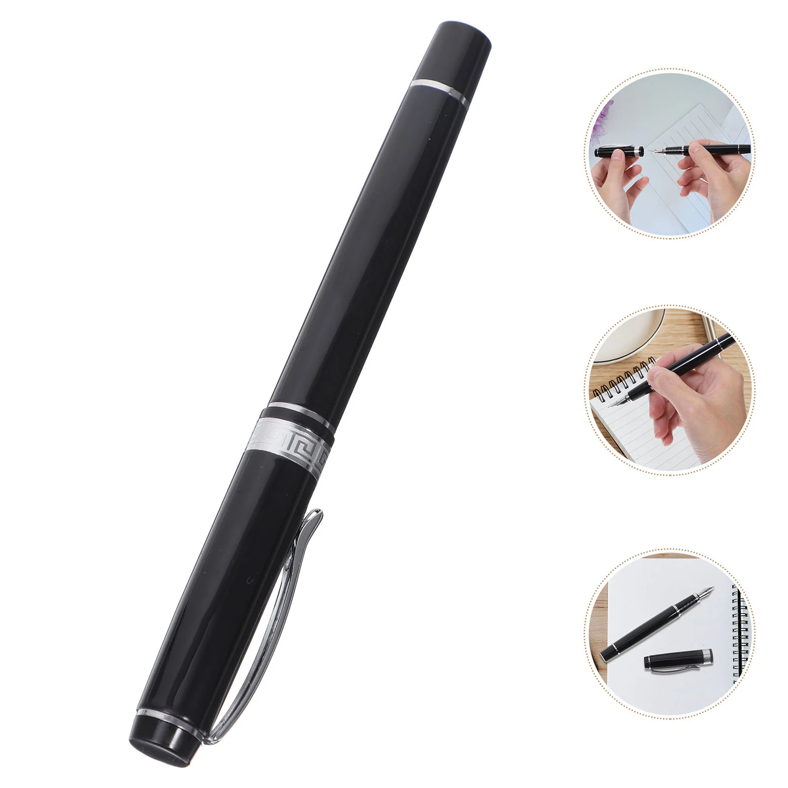 Pen Writing Fountain Signature Calligraphy Stationery Students Ink Practice Office Refillable Smooth Pens Metal Ballpointsupply
Pen Writing Fountain Signature Calligraphy Stationery Students Ink Practice Office Refillable Smooth Pens Metal Ballpointsupply
