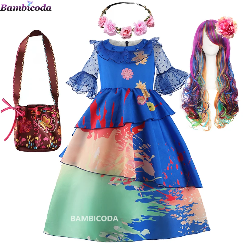 2022 Encanto Isabela Messy Dress Anime Cosplay Carnival Halloween Clothing Birthday Party Fancy Princess Dresses Dress for Girls
2022 Encanto Isabela Messy Dress Anime Cosplay Carnival Halloween Clothing Birthday Party Fancy Princess Dresses Dress for Girls