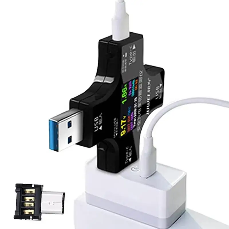 USB измеритель мощности Универсальный IPS цветной экран USB тестер Тип C Измеритель для USB A USB C Тип C устройств и зарядное устройство
USB измеритель мощности Универсальный IPS цветной экран USB тестер Тип C Измеритель для USB A USB C Тип C устройств и зарядное устройство