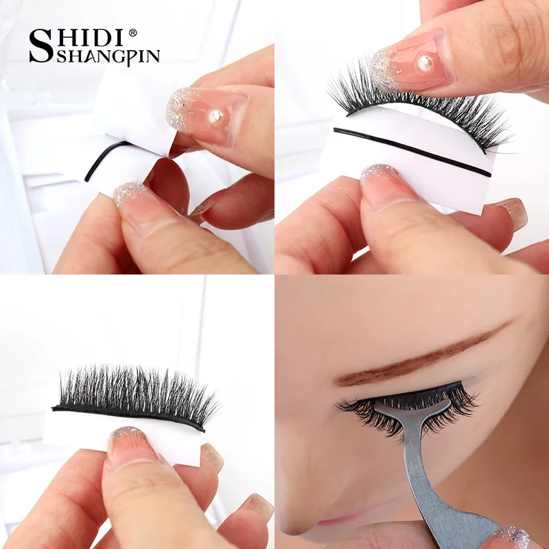 50PCS 3D Mink False Eyelashes Glue Strip Reusable Glue-Free Lash Glue Makeup Tool No Glue Eyelashes Cosmetic Makeup Tools
50PCS 3D Mink False Eyelashes Glue Strip Reusable Glue-Free Lash Glue Makeup Tool No Glue Eyelashes Cosmetic Makeup Tools