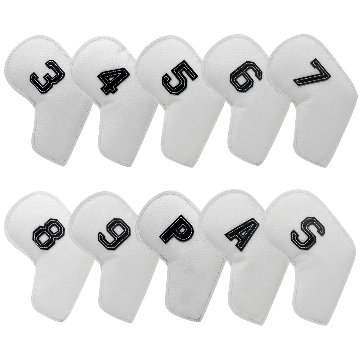 Drop Shipping White Golf Iron Head Covers 10pcs Oil Edge Golf Club Headcovers Wedge Head Covers 
Drop Shipping White Golf Iron Head Covers 10pcs Oil Edge Golf Club Headcovers Wedge Head Covers
