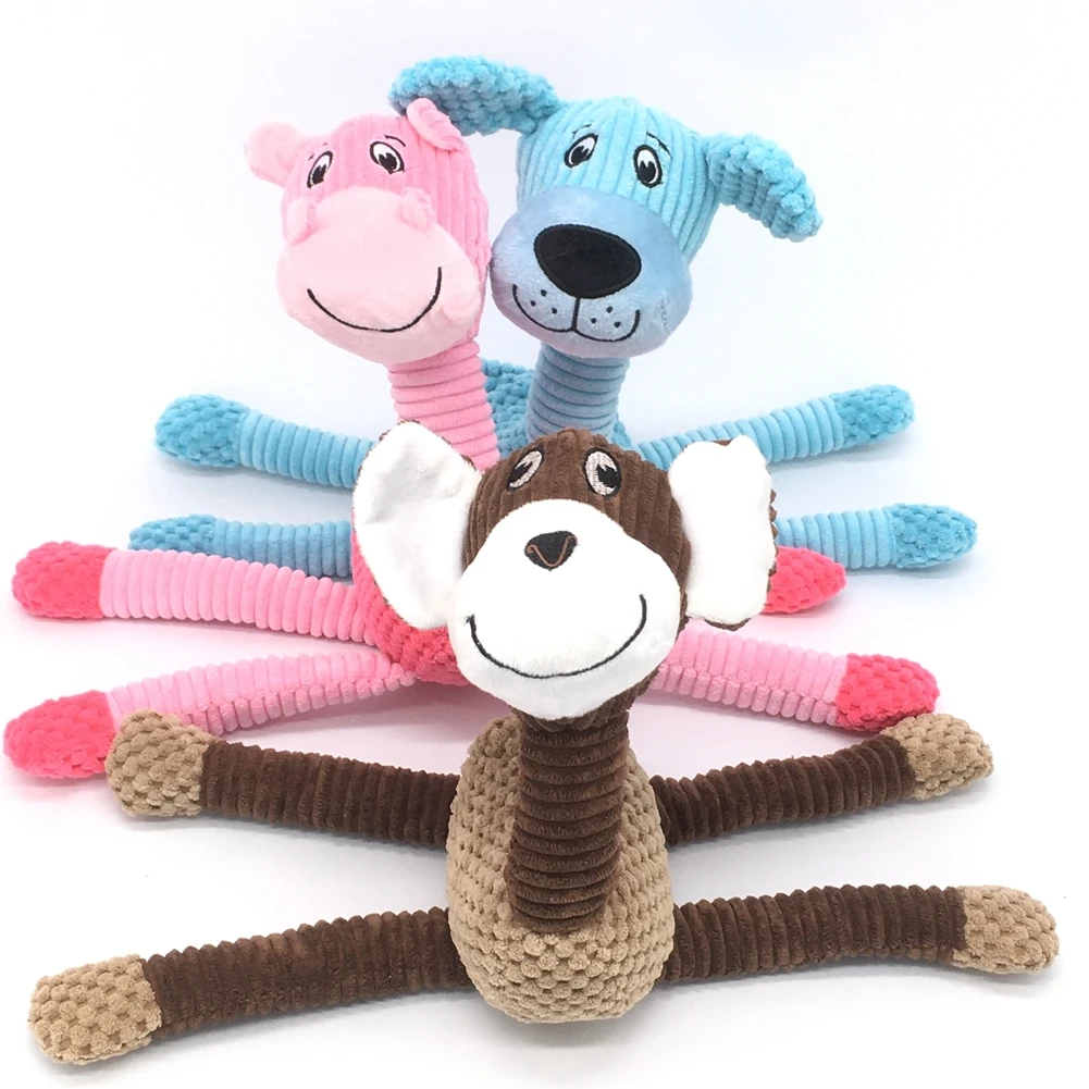 Fun Pet Toy Animals Shaped Corduroy Chew Toy For Dog Puppy Squeaker Squeaky Plush Doll Molar Toys Pet Training Dog Supplies
Fun Pet Toy Animals Shaped Corduroy Chew Toy For Dog Puppy Squeaker Squeaky Plush Doll Molar Toys Pet Training Dog Supplies