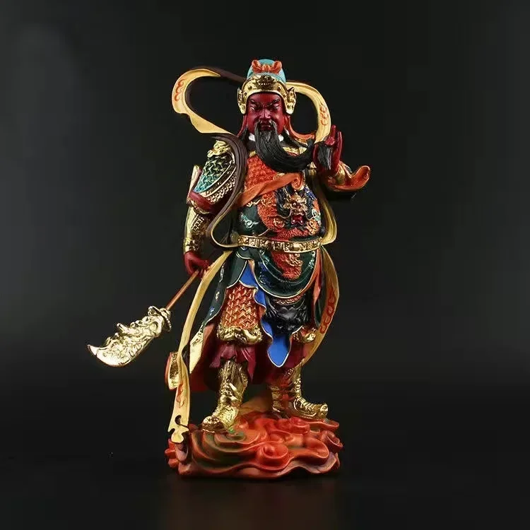 Живопись из смолы Sangharama Bodhisattva статуи Будды Dharma богатство Guan Yu скульптуры
