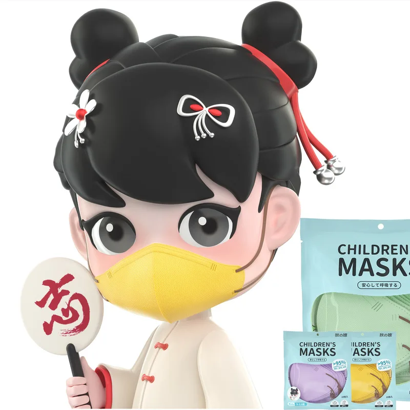 New Children's Three-dimensional 3d Disposable Mask Summer Sunscreen Breathable Fashion 3-12 Year Old Student Disposable Mascara
New Children's Three-dimensional 3d Disposable Mask Summer Sunscreen Breathable Fashion 3-12 Year Old Student Disposable Mascara