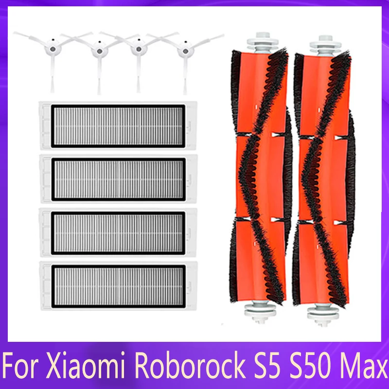 Robot Vacuum Cleaner Hepa Filter Main Brush For Xiaomi Mi 1 1S For Roborock S5 S50 Max Vacuum Cleaner Accessories Side Brush
Robot Vacuum Cleaner Hepa Filter Main Brush For Xiaomi Mi 1 1S For Roborock S5 S50 Max Vacuum Cleaner Accessories Side Brush