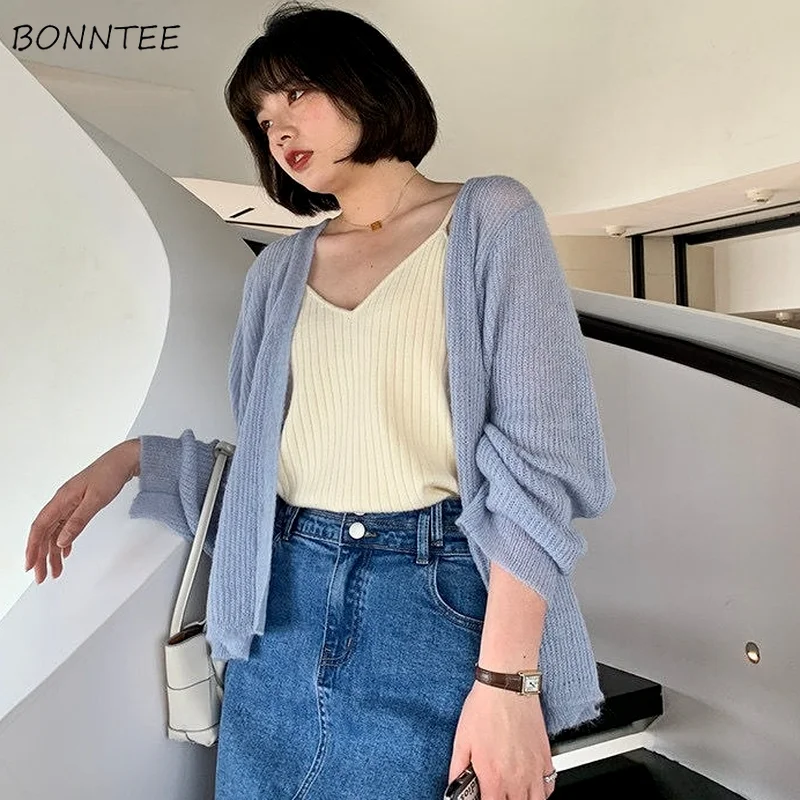 Cardigan Women Loose Minimalist All-match Summer Sun-proof Casual Open Stitch Ulzzang College Solid Female New Arrival Korean
Cardigan Women Loose Minimalist All-match Summer Sun-proof Casual Open Stitch Ulzzang College Solid Female New Arrival Korean