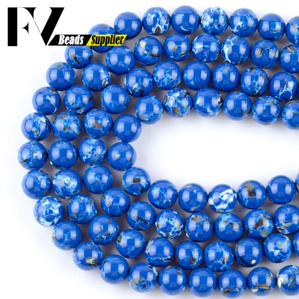 Natural Dark Blue Shell Howlite Turquoises 4-12mm Loose Round Shell Beads For Jewelry Making Diy Necklace Bracelet Accessories
Natural Dark Blue Shell Howlite Turquoises 4-12mm Loose Round Shell Beads For Jewelry Making Diy Necklace Bracelet Accessories