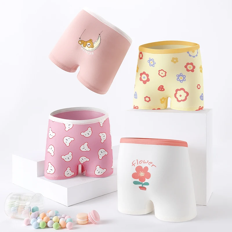 Girls Boxers Children Underwear Cotton wormwood antibacterial Panties Small And Middle Student Girls' Shorts 2pcs/bag 3-13 Years
Girls Boxers Children Underwear Cotton wormwood antibacterial Panties Small And Middle Student Girls' Shorts 2pcs/bag 3-13 Years