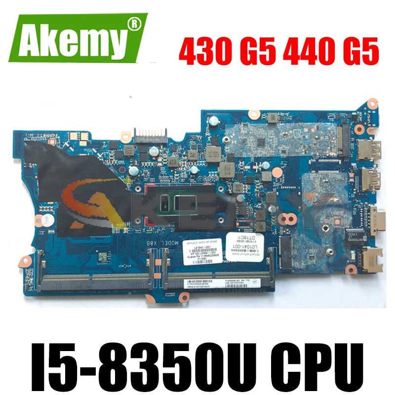 Akemy DA0X8BMB6F0 для HP ProBook 430 G5 440 G5 материнская плата для ноутбука I5 8350U L01041-001 тест ОК Быстрая доставка
Akemy DA0X8BMB6F0 для HP ProBook 430 G5 440 G5 материнская плата для ноутбука I5 8350U L01041-001 тест ОК Быстрая доставка
