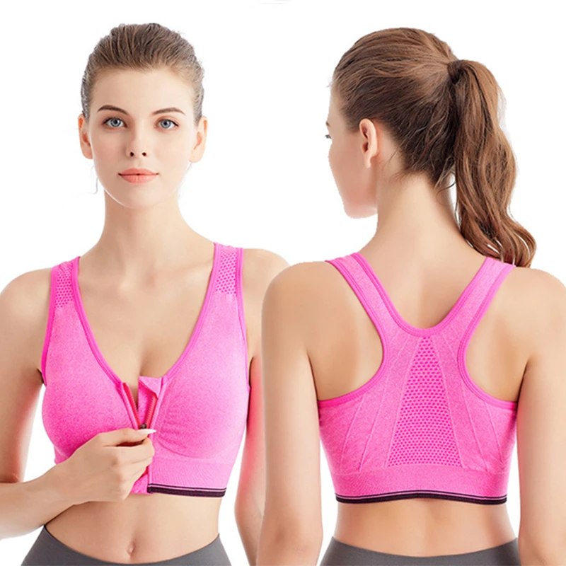 Front Zipper Sports Bras For Women Underwear Running Fitness Seamless Brassiere Shockproof Breathable Wireless Sexy Bralette
Front Zipper Sports Bras For Women Underwear Running Fitness Seamless Brassiere Shockproof Breathable Wireless Sexy Bralette
