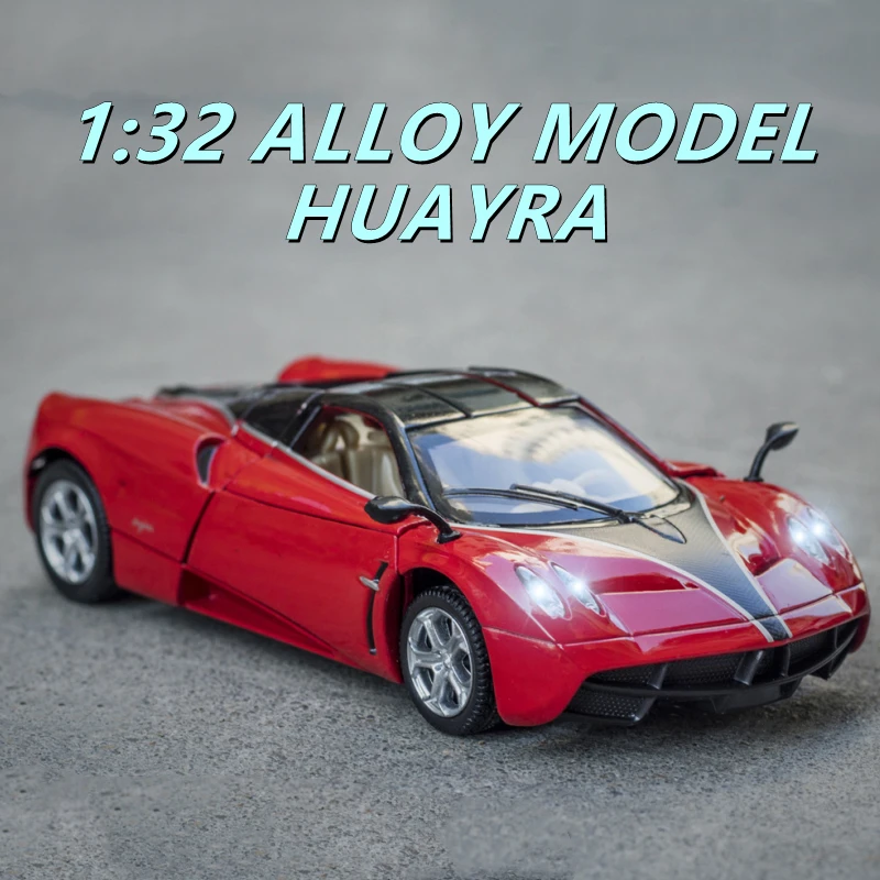 1:32 Pagani Huayra Zonda Alloy Sports Car Model Diecasts Metal Simulation Toy Car Model Collection Sound and Light Kids Toy Gift
1:32 Pagani Huayra Zonda Alloy Sports Car Model Diecasts Metal Simulation Toy Car Model Collection Sound and Light Kids Toy Gift