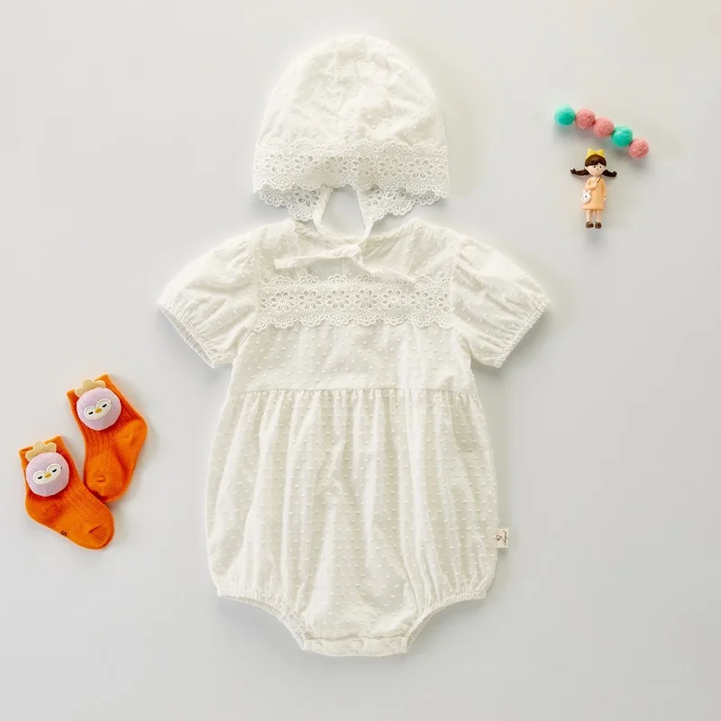 2022 Summer Baby Girl Bodysuit Newborn Lace One Piece With Hood 100th Birthday One Piece Clthes
2022 Summer Baby Girl Bodysuit Newborn Lace One Piece With Hood 100th Birthday One Piece Clthes