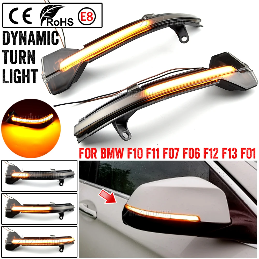 2pcs For BMW 5 6 7 Series F10 F11 F07 F06 F12 F13 F01 LED Rear View Mirror Dynamic Indicator Blinker Repeater Light
2pcs For BMW 5 6 7 Series F10 F11 F07 F06 F12 F13 F01 LED Rear View Mirror Dynamic Indicator Blinker Repeater Light