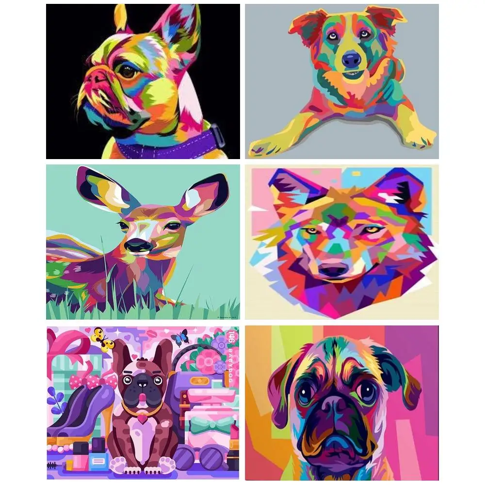 CHENISTORY Acryli Painting By Numbers Corlor Animals Drawing On Canvas By Numbers Animal Number Painting Wall Art
CHENISTORY Acryli Painting By Numbers Corlor Animals Drawing On Canvas By Numbers Animal Number Painting Wall Art