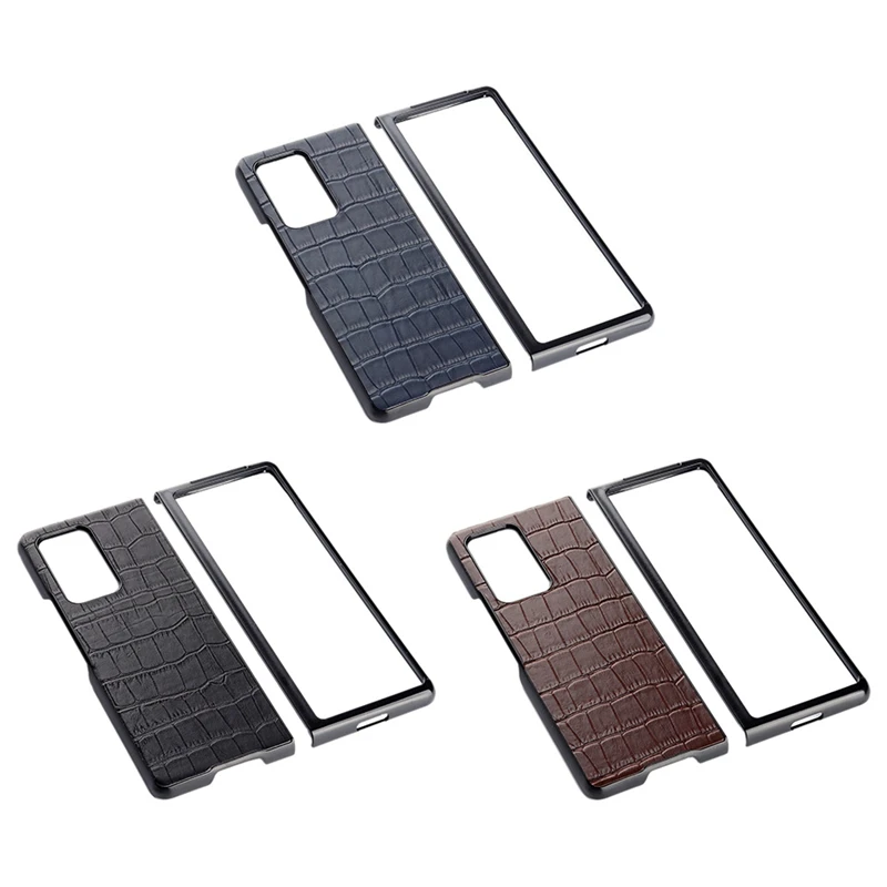 Wallet Flip Phone Cases Front Cover And Back Cover Fold Shell Ultra-Thin Cover For Samsung Galaxy Z Fold 2
Wallet Flip Phone Cases Front Cover And Back Cover Fold Shell Ultra-Thin Cover For Samsung Galaxy Z Fold 2
