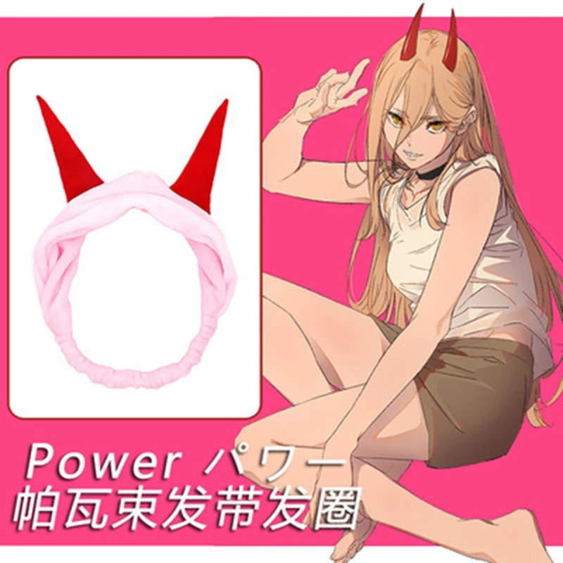 Chainsaw Man Power COS Peripheral Headwear Girl Daily Sweet Demon Horn Headwear with Hairband and Circles Lovely Cute Funny Gift
Chainsaw Man Power COS Peripheral Headwear Girl Daily Sweet Demon Horn Headwear with Hairband and Circles Lovely Cute Funny Gift