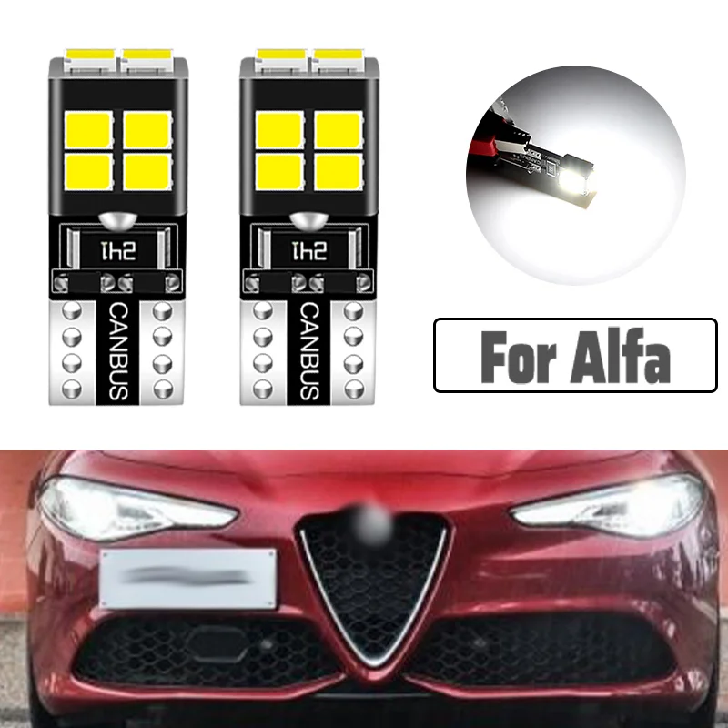 Светодиодная лампа дневного света W5W T10 194 Canbus для Alfa Romeo 145 146 147 GTV Spider 159 Brera 2006-2010, 2 шт.
Светодиодная лампа дневного света W5W T10 194 Canbus для Alfa Romeo 145 146 147 GTV Spider 159 Brera 2006-2010, 2 шт.