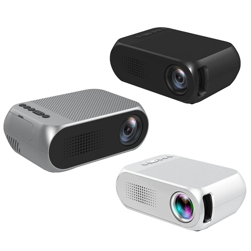 LED YG320 Built-In Battery Version HDMI-Compatible USB TF AV Mini Projector Home Media HD Video Player EU Plug
LED YG320 Built-In Battery Version HDMI-Compatible USB TF AV Mini Projector Home Media HD Video Player EU Plug
