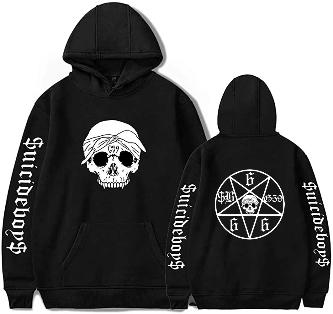 Толстовка унисекс с длинным рукавом и надписью «$ uicideboy $ G59», худи для мужчин и женщин, повседневный стиль 2022, модная одежда в стиле хип-хоп, рэ...
Толстовка унисекс с длинным рукавом и надписью «$ uicideboy $ G59», худи для мужчин и женщин, повседневный стиль 2022, модная одежда в стиле хип-хоп, рэ...