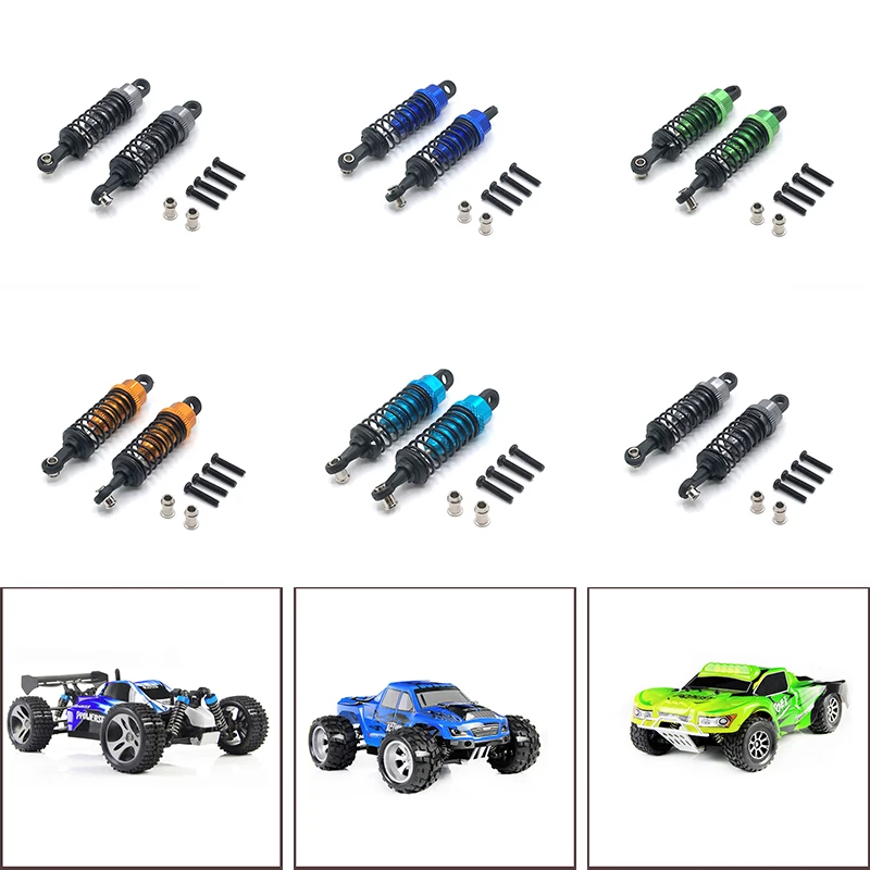 WLtoys 1/18 184011 A949 A959 A969 A979 K929 RC Car Parts Metal Upgrade Modification External Spring Shock Absorber
WLtoys 1/18 184011 A949 A959 A969 A979 K929 RC Car Parts Metal Upgrade Modification External Spring Shock Absorber