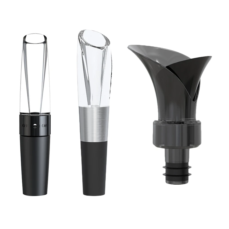 Wine Aerator Decanter Pourer Spout Set with Filters Travel Air Aerating Strainer Red and White Wine for Wine Lover Gifts
Wine Aerator Decanter Pourer Spout Set with Filters Travel Air Aerating Strainer Red and White Wine for Wine Lover Gifts
