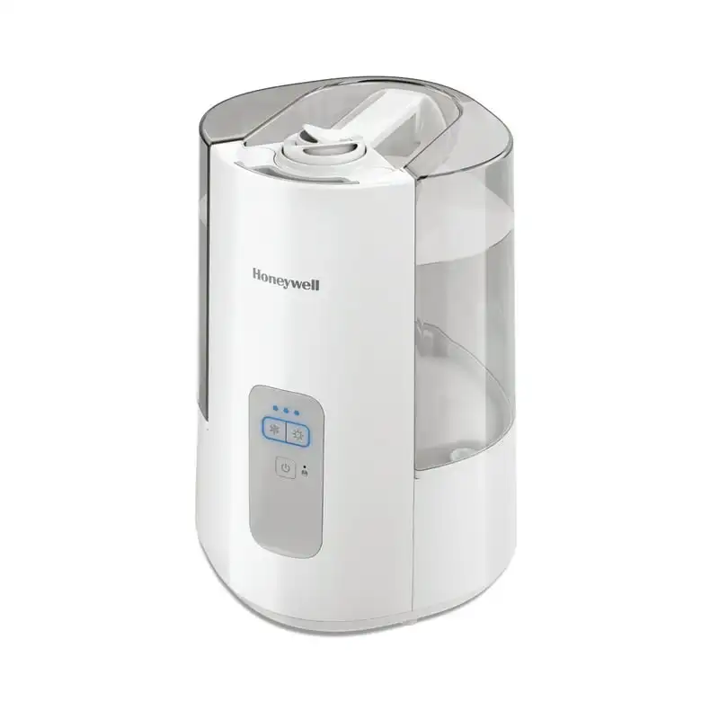 

Dual Comfort Cool Warm Mist Humidifier with Fusion Mist Technology for Large Rooms, HWC775W, White