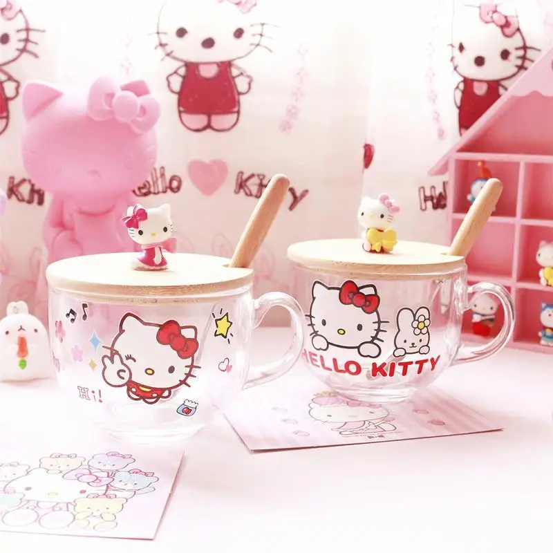 Новинка Kawaii Sanrio Hello Kittys Cinnamoroll Kuromi Милая аниме кружка стеклянная Детская домашняя кружка завтрак молочный кофе праздничный подарок для дево...
Новинка Kawaii Sanrio Hello Kittys Cinnamoroll Kuromi Милая аниме кружка стеклянная Детская домашняя кружка завтрак молочный кофе праздничный подарок для дево...