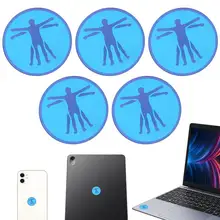 EMF Protection ANTI-Radiation Stickers for Mobile Phones Universal Radiation Stickers for PC Laptop and All Electronic Devices