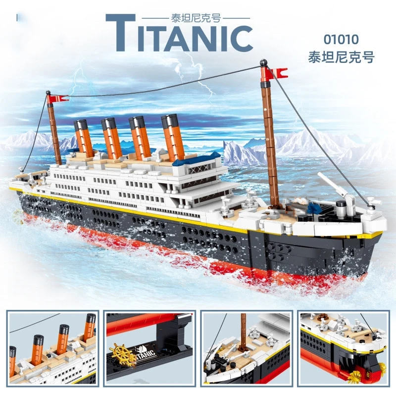 Mini Building Blocks Titanic 3D Ship Model Bricks DIY Classic Cruise Ship Building Decorations Children's Educational Toys Gifts
Mini Building Blocks Titanic 3D Ship Model Bricks DIY Classic Cruise Ship Building Decorations Children's Educational Toys Gifts