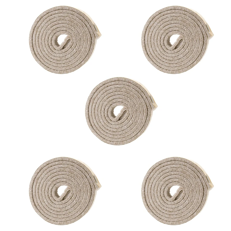 5X Self-Stick Heavy Duty Felt Strip Roll For Hard Surfaces (1/2 Inch X 60 Inch), Creamy-White
5X Self-Stick Heavy Duty Felt Strip Roll For Hard Surfaces (1/2 Inch X 60 Inch), Creamy-White