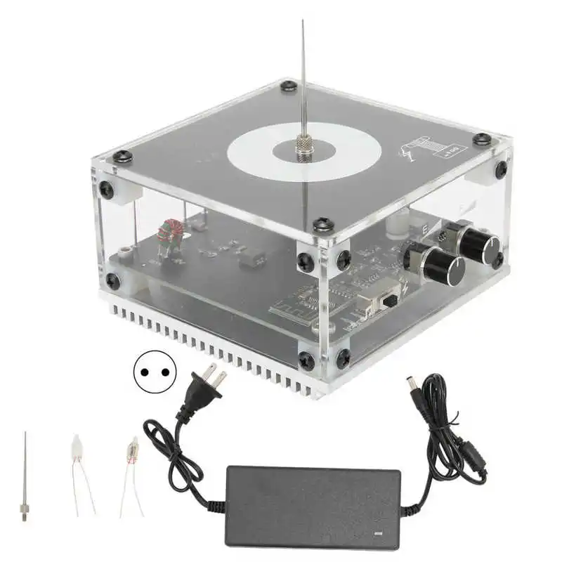 Arc Generator Wireless Transmission Experiment Model Touchable for Teaching Aids
Arc Generator Wireless Transmission Experiment Model Touchable for Teaching Aids