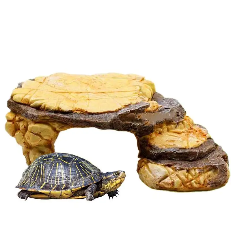Aquarium Decoration Cave Turtle Reptile Basking Hide Fish Tank Hideout For Turtle Shrimp Reptile Lizards Amphibians Bearded 
Aquarium Decoration Cave Turtle Reptile Basking Hide Fish Tank Hideout For Turtle Shrimp Reptile Lizards Amphibians Bearded