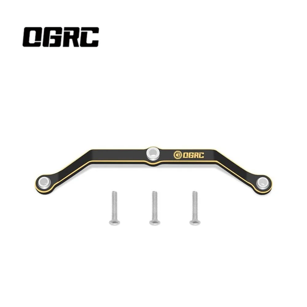 OGRC Brass Steering Link Front Tie Rod Steering Drag Linkage for TRX4M 1/18 Upgrade Parts - 8.7g 
OGRC Brass Steering Link Front Tie Rod Steering Drag Linkage for TRX4M 1/18 Upgrade Parts - 8.7g