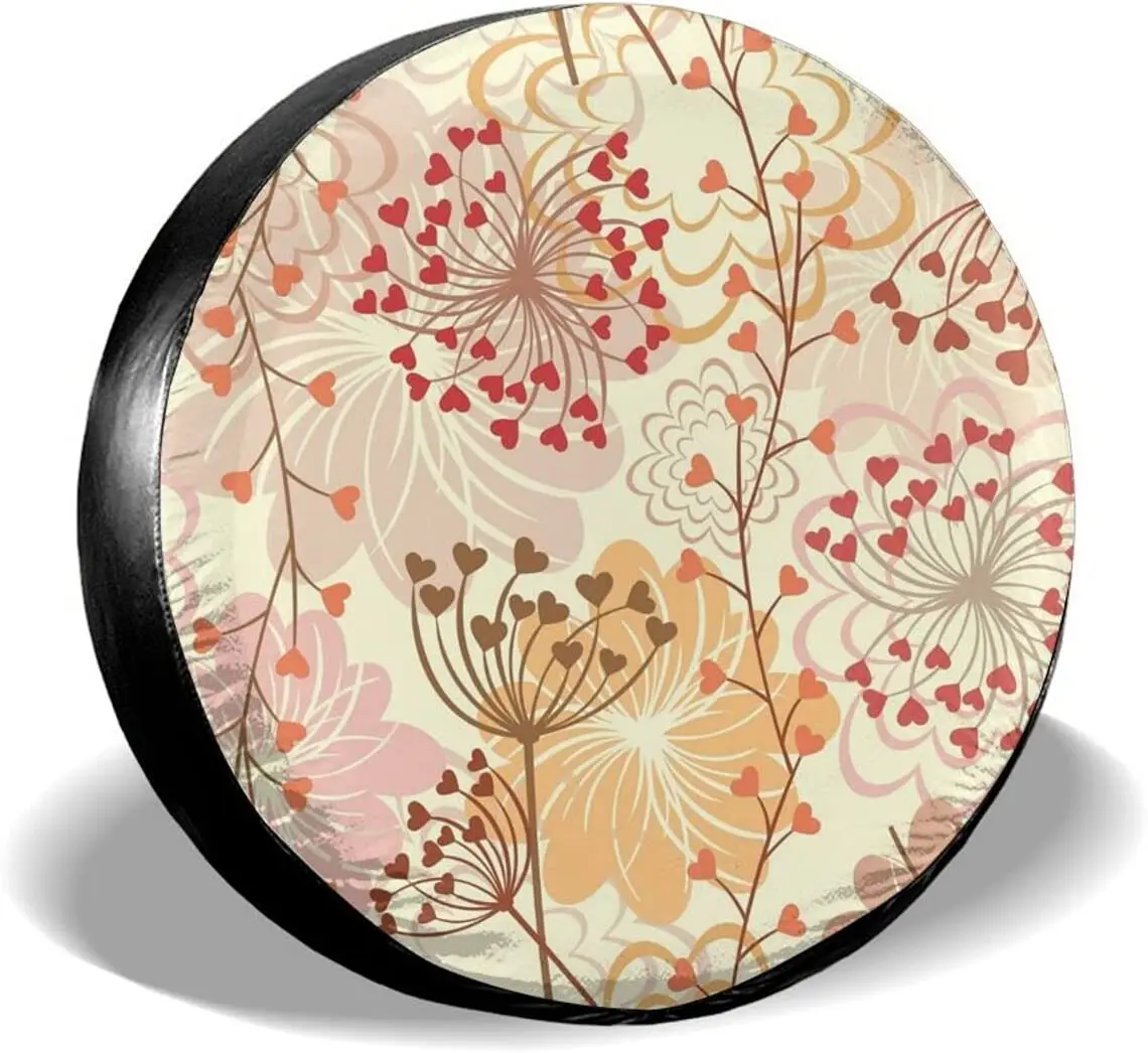 Fall Decor Seamless Floral Retro Spare Tire Covers Cute Car Accessories for Women Rv Tire Covers for Trailers SUV Truck and
Fall Decor Seamless Floral Retro Spare Tire Covers Cute Car Accessories for Women Rv Tire Covers for Trailers SUV Truck and
