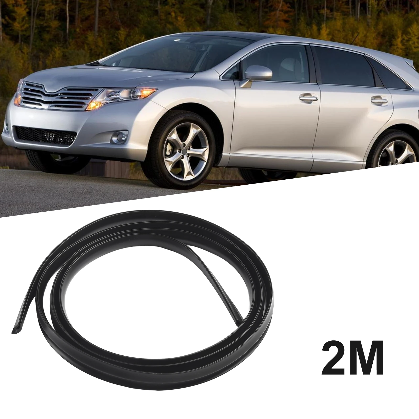 1pc 2M Seal Strip Trim For Car Front Windshield Wiper Sunroof Weatherstrip Car Rubber Black Anti-collision Glue/decorative Strip
1pc 2M Seal Strip Trim For Car Front Windshield Wiper Sunroof Weatherstrip Car Rubber Black Anti-collision Glue/decorative Strip