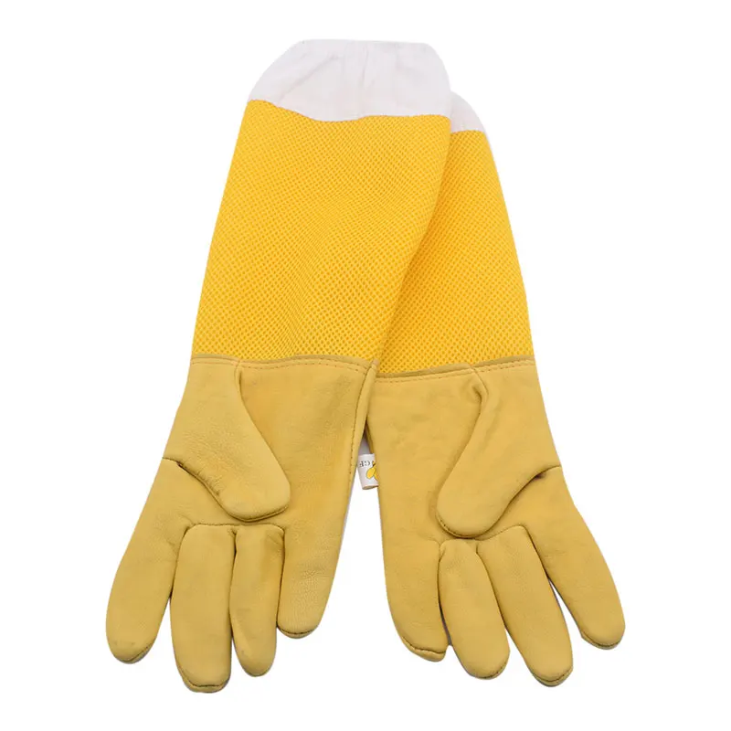 Beekeeper Gloves Protective Sleeves Ventilated Anti Bee/Sting Sheepskin Long Gloves for Apiculture Beekeeper Beekeeping Tools
Beekeeper Gloves Protective Sleeves Ventilated Anti Bee/Sting Sheepskin Long Gloves for Apiculture Beekeeper Beekeeping Tools